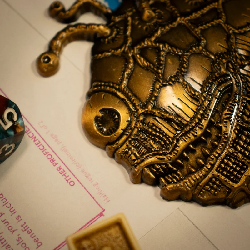 Dungeons & Dragons 50th Anniversary Médailles Beholder Set de 2 pièces