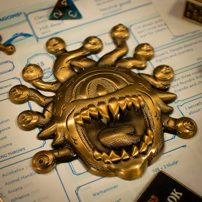 Dungeons & Dragons 50th Anniversary Médailles Beholder Set de 2 pièces