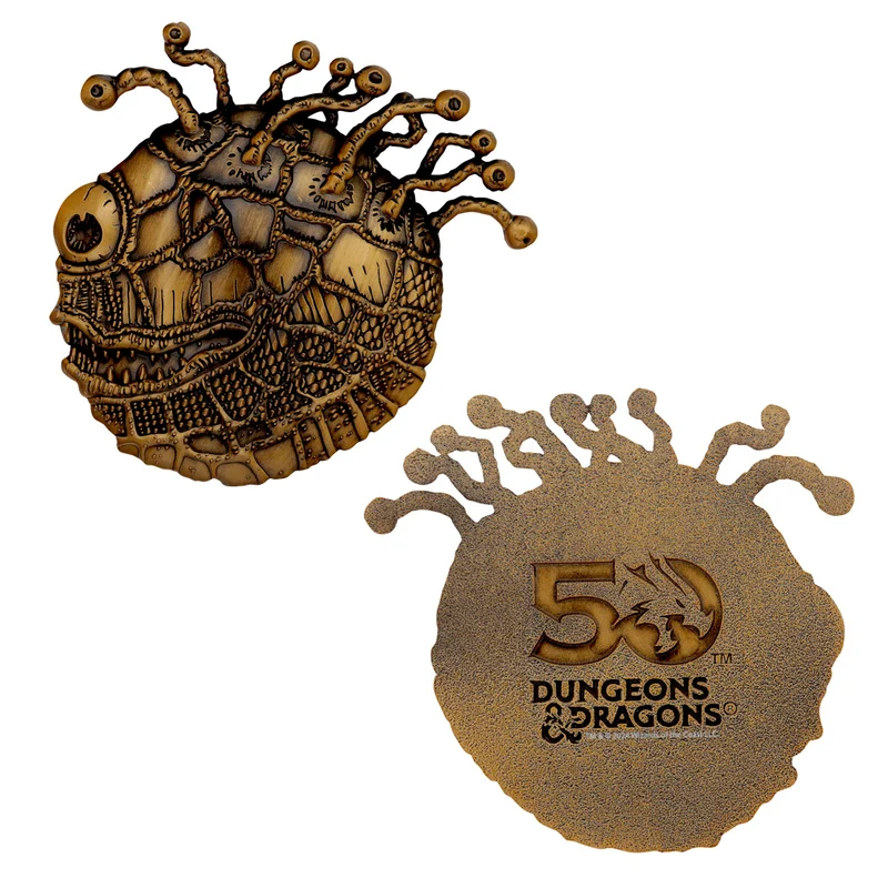 Dungeons & Dragons 50th Anniversary Médailles Beholder Set de 2 pièces