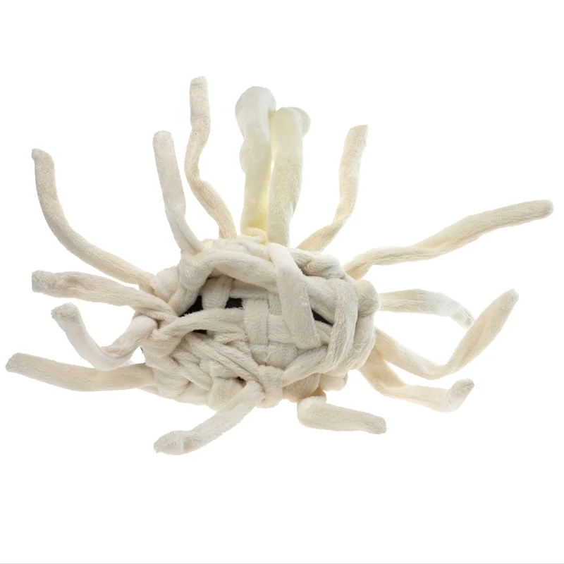 Monstre spaghetti volant en peluche