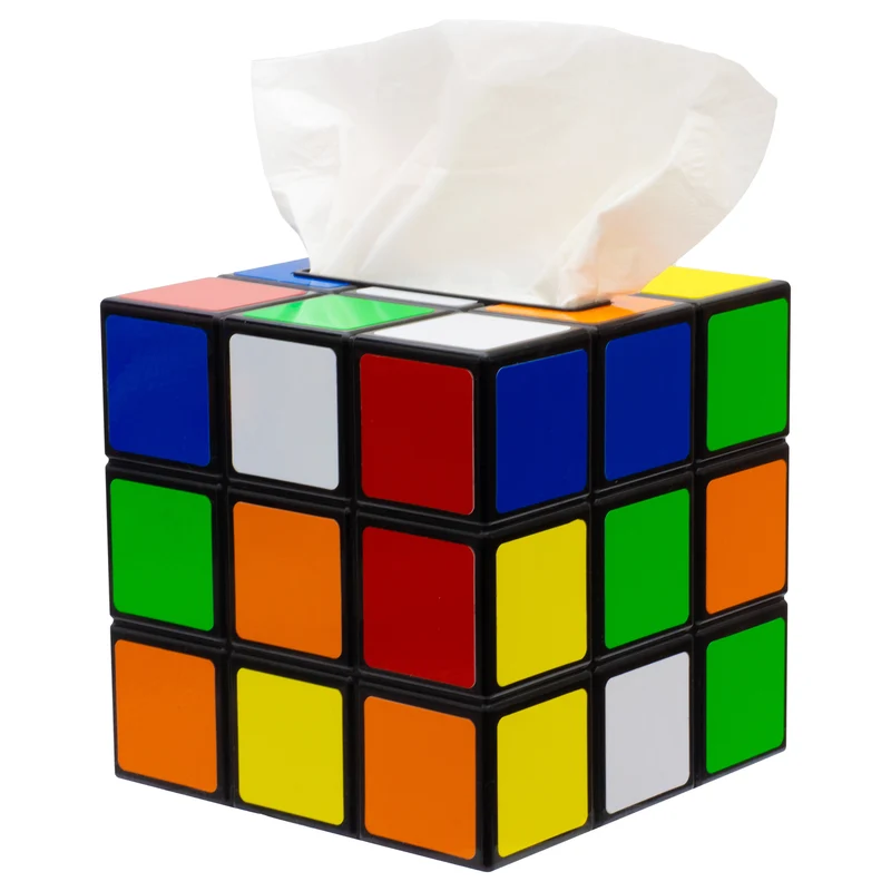 Boîte à mouchoirs Rubik's Cube de Big Bang Theory