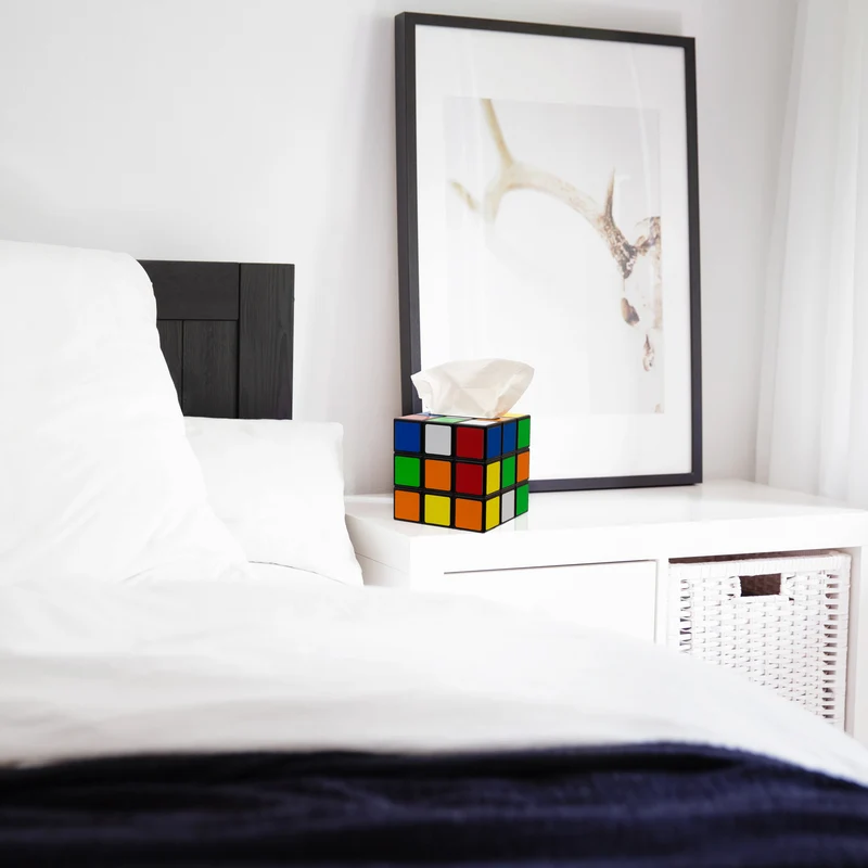 Boîte à mouchoirs Rubik's Cube de Big Bang Theory