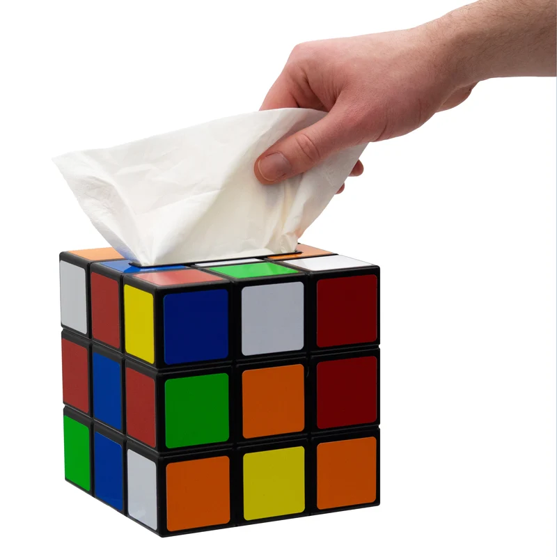 Boîte à mouchoirs Rubik's Cube de Big Bang Theory