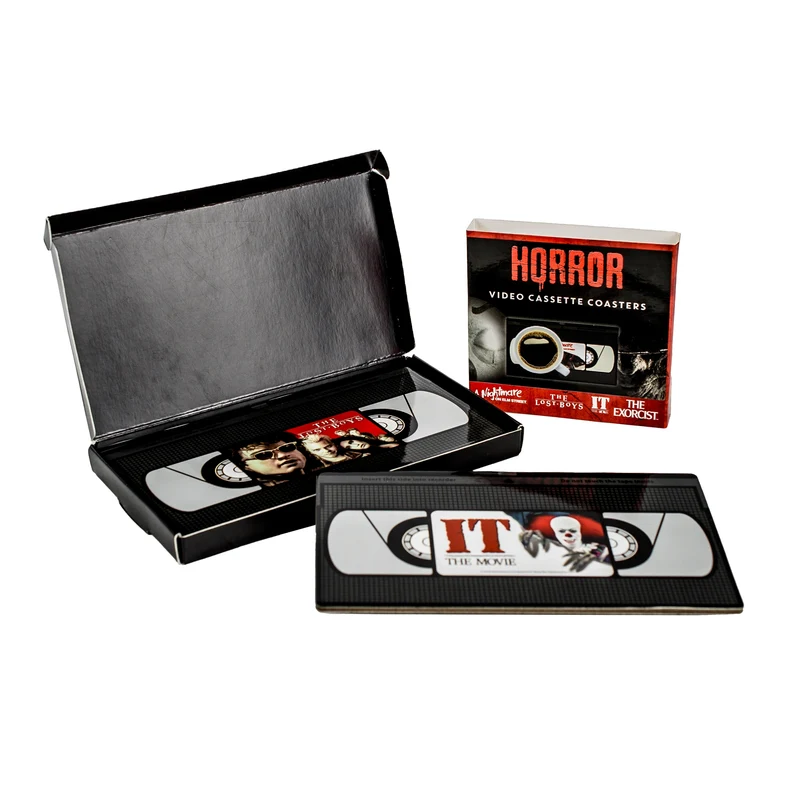 Dessous de plat de cassette d'horreur