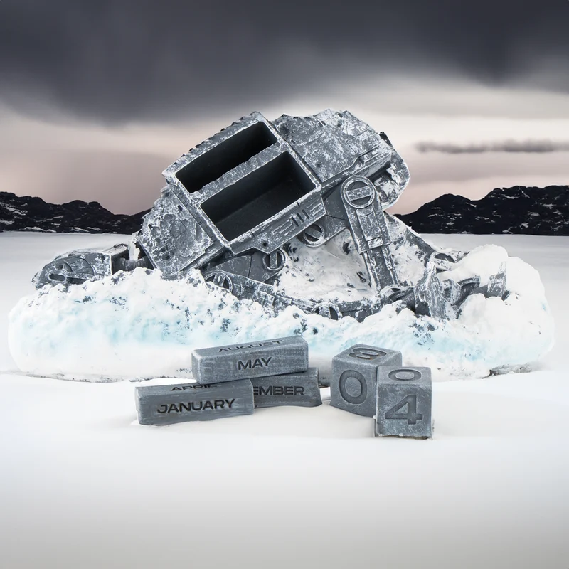 Calendrier permanent Star Wars AT-AT