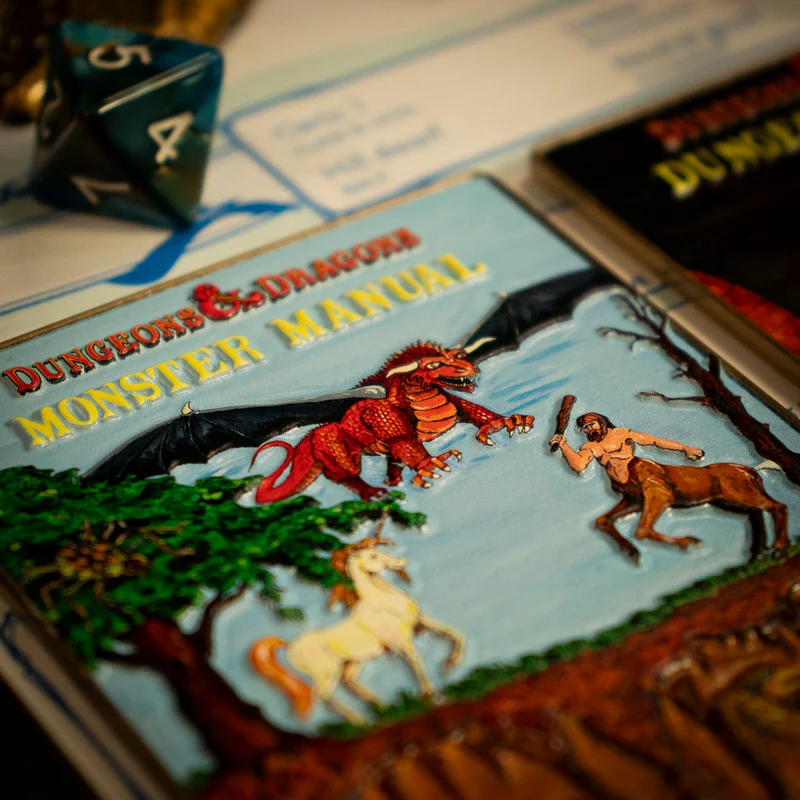 Dungeons & Dragons Première édition Set limité de lingots métalliques pour le 50ème anniversaire