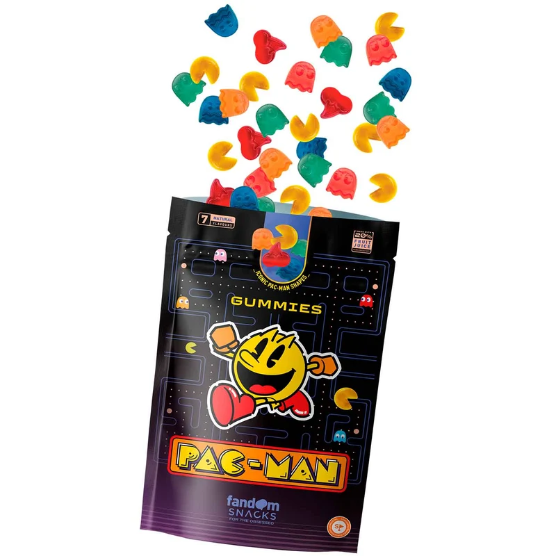 Fandom Snacks Gommes aux fruits Pac-Man