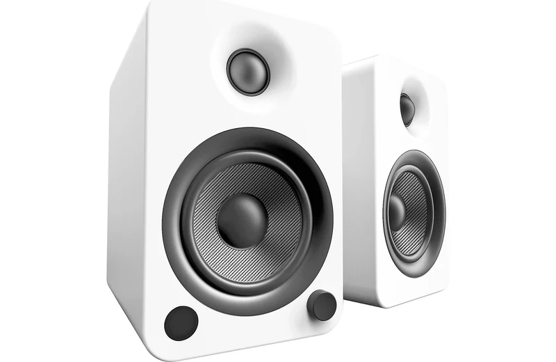 Kanto YU4 - Haut-parleurs d'étagère amplifiés 70W Bluetooth® Phono