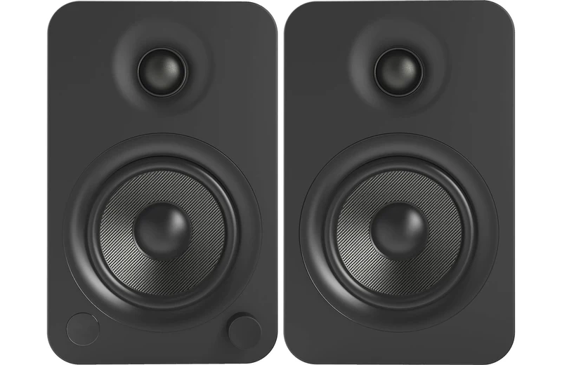 Kanto YU4 - Haut-parleurs d'étagère amplifiés 70W Bluetooth® Phono