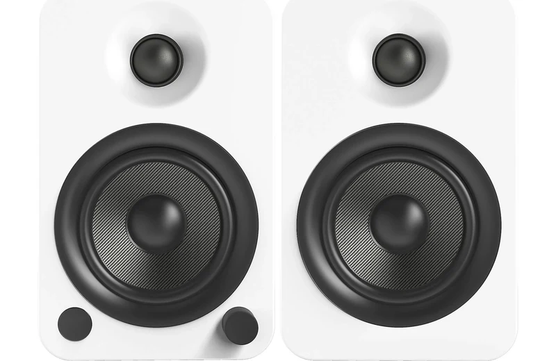 Kanto YU4 - Haut-parleurs d'étagère amplifiés 70W Bluetooth® Phono