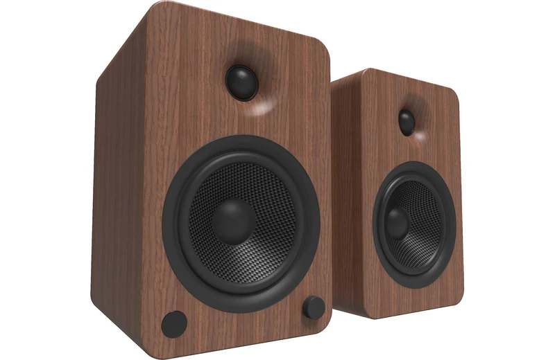 Kanto YU6 - Haut-parleurs d'étagère amplifiés 100W Bluetooth® Phono