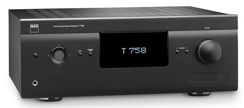 NAD T758V3i - Récepteur cinéma maison 60W, 7 canaux amplifiés, Dolby Atmos