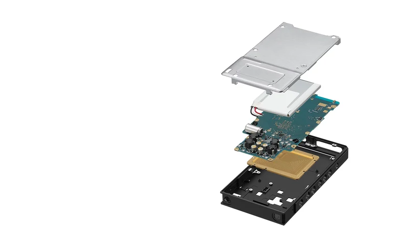 Sony NWZX707B - Baladeur Haute-Résolution, LCD 5'', DSD, Batterie 25h