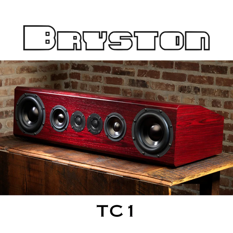 Bryston TC1 - Enceinte centrale 2 x Tweeters, 2x Mid, 2x Sub