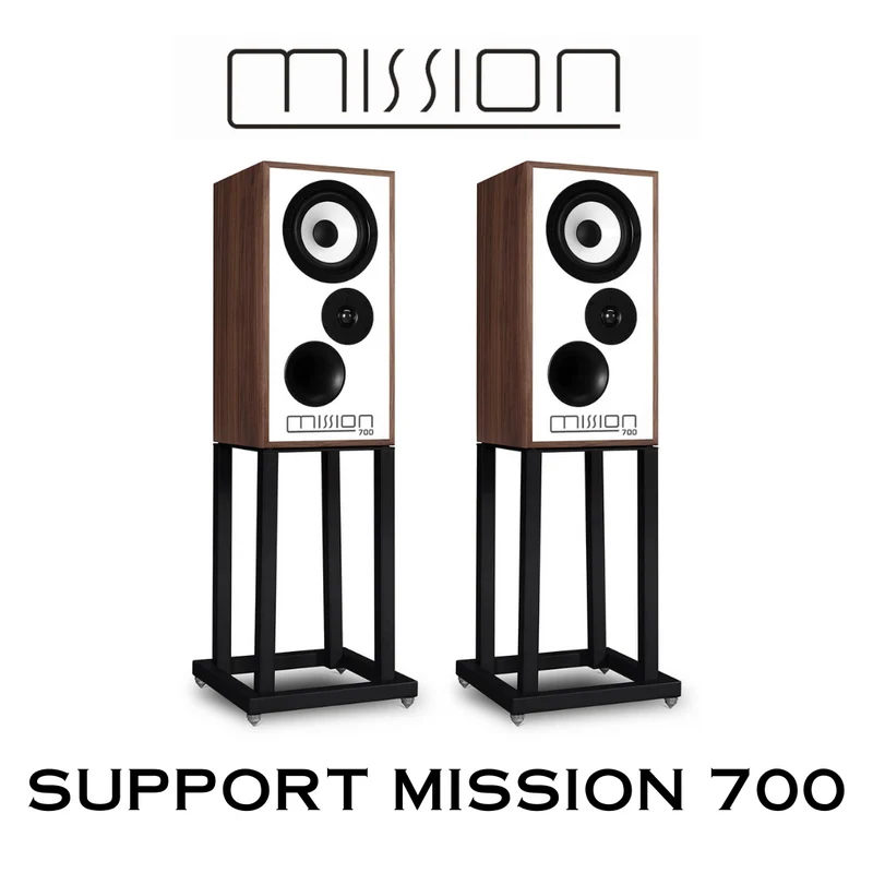 Mission 700 - Enceintes d'étagère de reférence avec supports (paire)