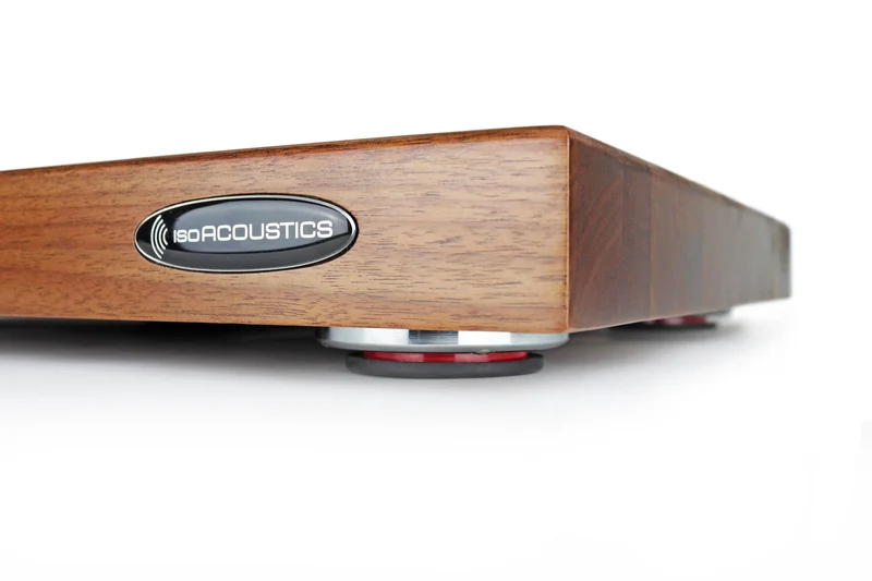 IsoAcoustics Delos 1815W1 Noyer - Bloc isolant 18"L x 15"P x 1,75"H