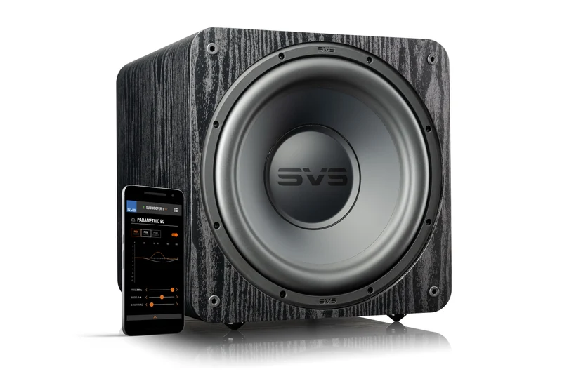 SVS SB-1000 Pro - Caisson de basses compact 325W avec hp de graves 12'' Black Ash