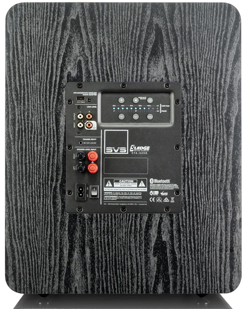 SVS PB-1000 Pro - Caisson de basses 12" de 325W - Black Ash
