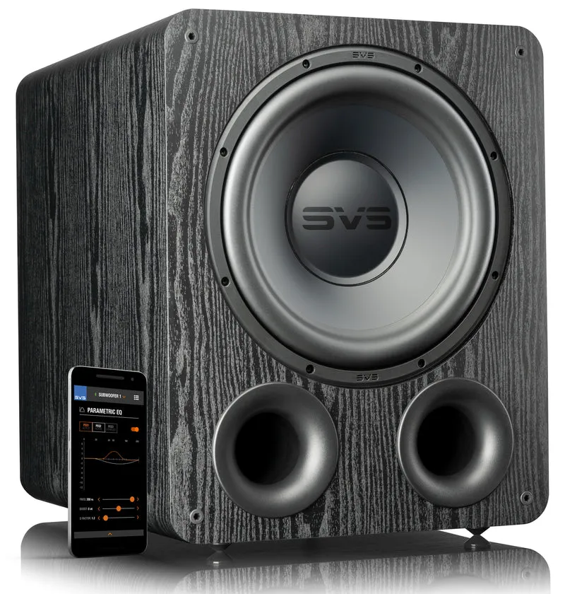 SVS PB-1000 Pro - Caisson de basses 12" de 325W - Black Ash