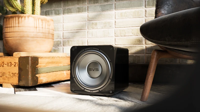 SVS SB-1000 Pro - Caisson de basses compact 12" de 325W - Fini lustré