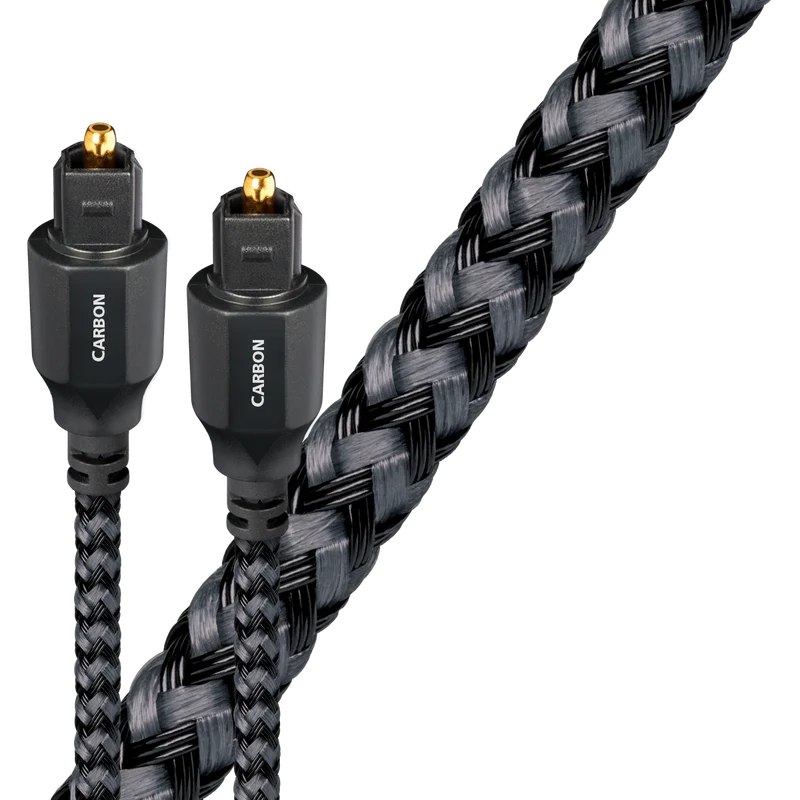 AudioQuest Carbon - Câble optique digital 19 Conducteurs