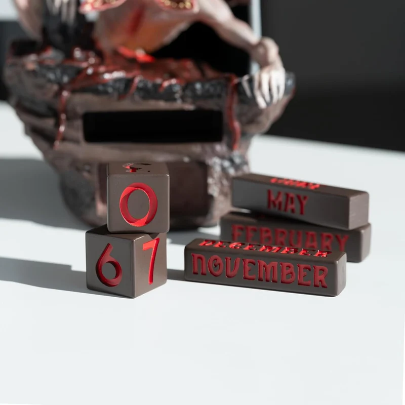 Calendrier permanent de Stranger Things Demogorgon