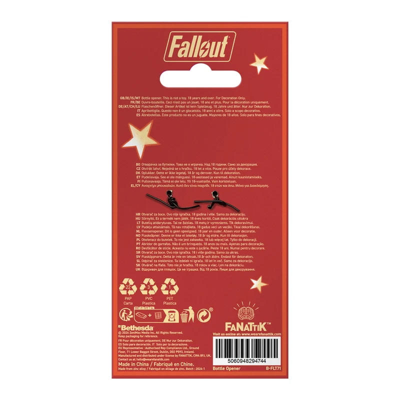 Ouvre-bouteille Fallout Nuka Cola