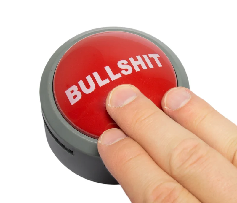 Bouton bullshit