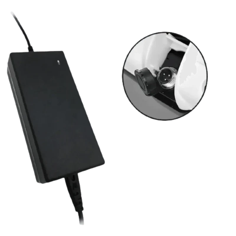 Chargeur 63V 1.1A fiche 3 Pins