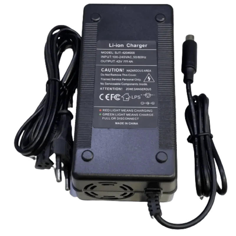 Chargeur 42V 4A pour Trottinette électrique, scooter, segway, vélo