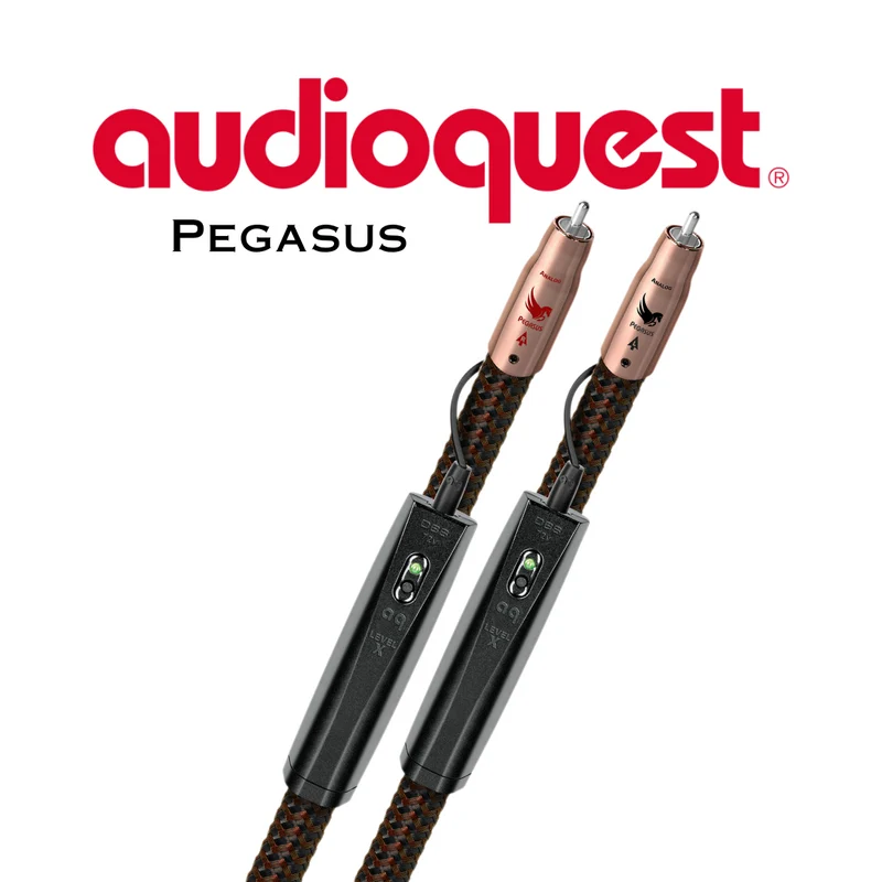 Audioquest Pegasus - Câble d'interconnexions RCA 72 V DBS (paire)