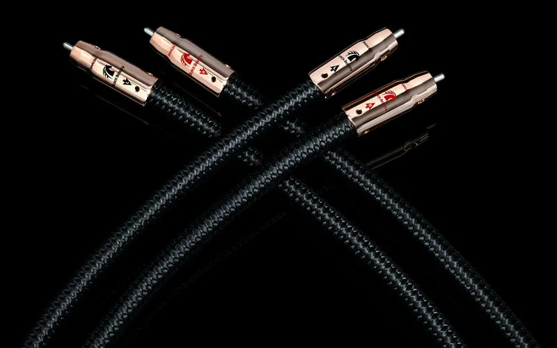 Audioquest Black Beauty - Câbles d'interconnexion RCA-RCA, zéro tech