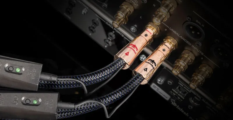Audioquest Thunderbird - Câble d'interconnexions RCA-RCA Mâle (la paire)