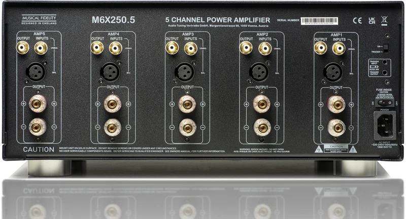 Musical Fidelity M6X250.5 - amplificateur de puissance 250Watts/5canal