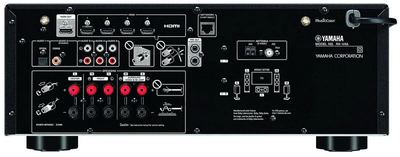 Yamaha RX-V4A | Martin Logan Motion 5.1 Ensemble stéréo