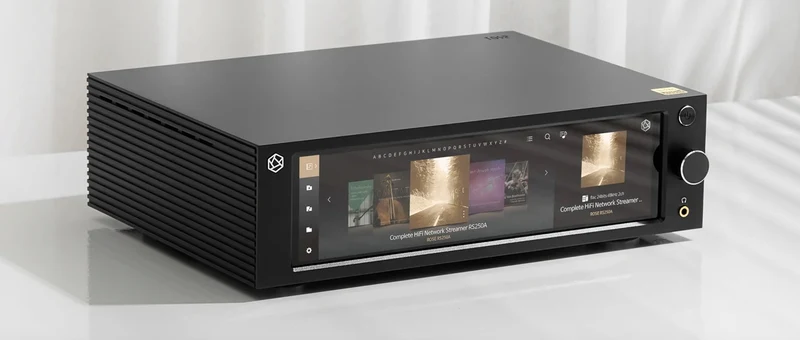 HiFi Rose RS250A - Lecteur réseau avec un DAC (Argent/Noir)