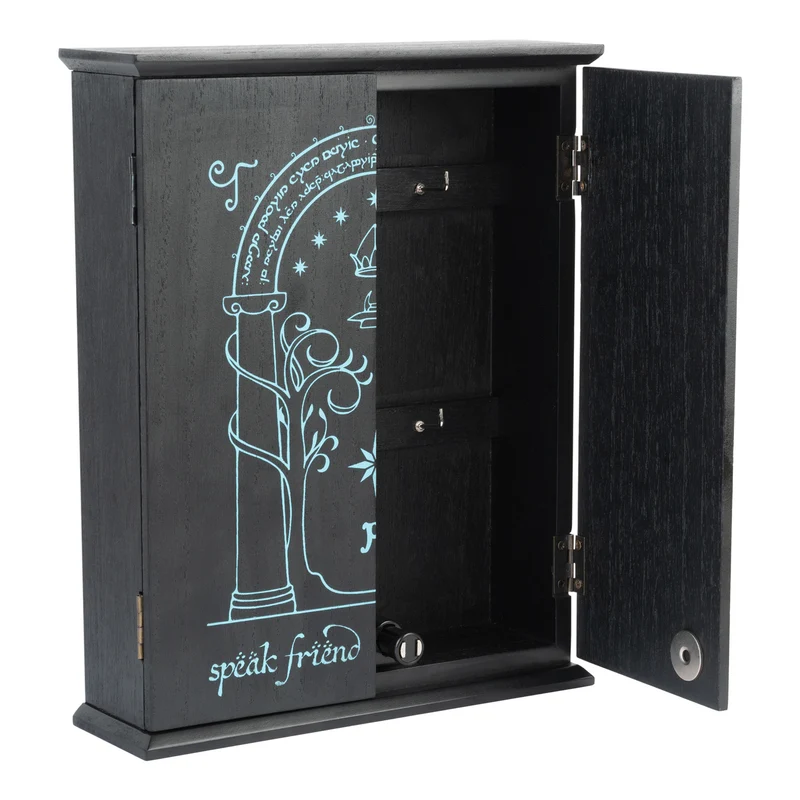 Les portes du Seigneur des Anneaux de Durin Armoire à clés