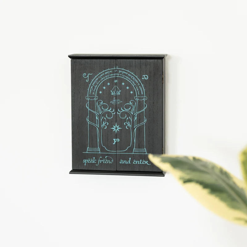 Les portes du Seigneur des Anneaux de Durin Armoire à clés