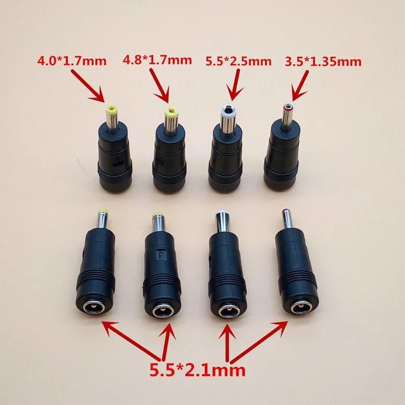 Convertisseur de fiches d'adaptation Input 5.5x2.1mm