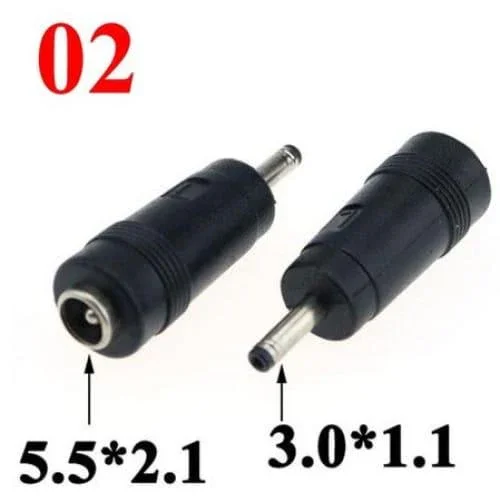 Convertisseur de fiches d'adaptation Input 5.5x2.1mm