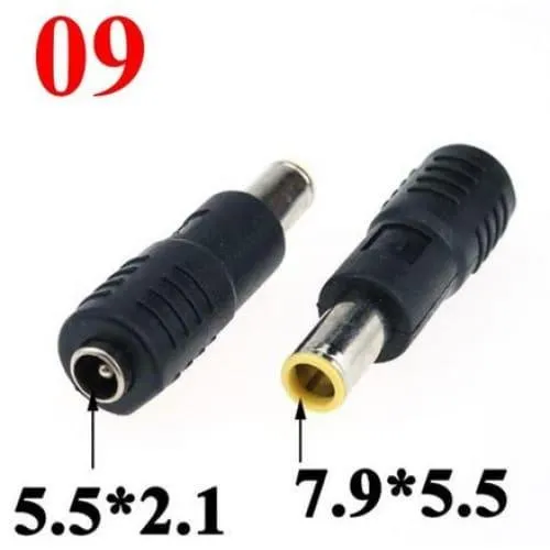 Convertisseur de fiches d'adaptation Input 5.5x2.1mm