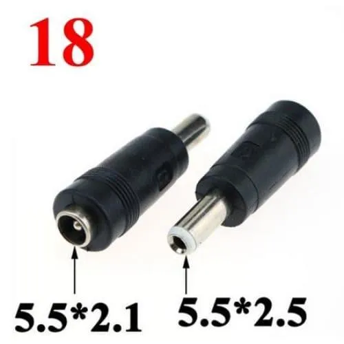 Convertisseur de fiches d'adaptation Input 5.5x2.1mm
