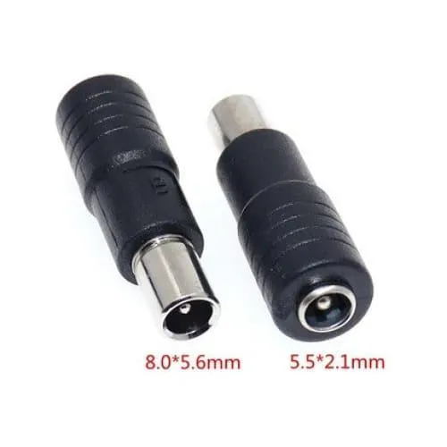 Convertisseur de fiches d'adaptation Input 5.5x2.1mm