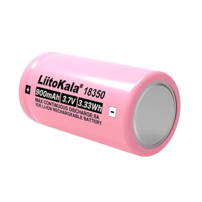 Batterie Lithium Rechargeable ICR 3.7v 18350 900mAh - 8A