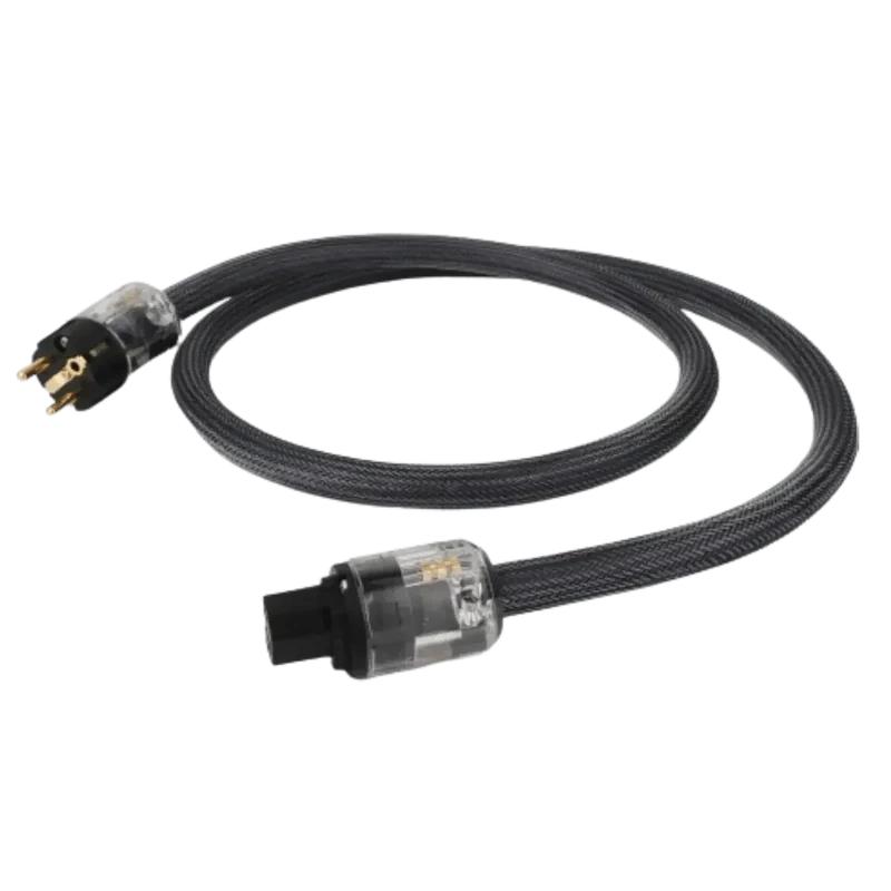 Câble alimentation HiFi 2m cuivre OFC 4mm² EU IEC C13 ampli DAC