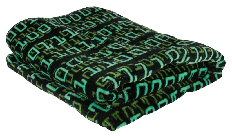 Serviette de bain code binaire