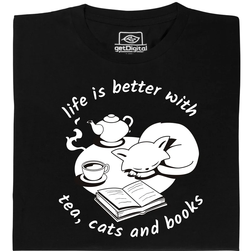 Thé, chats et livres