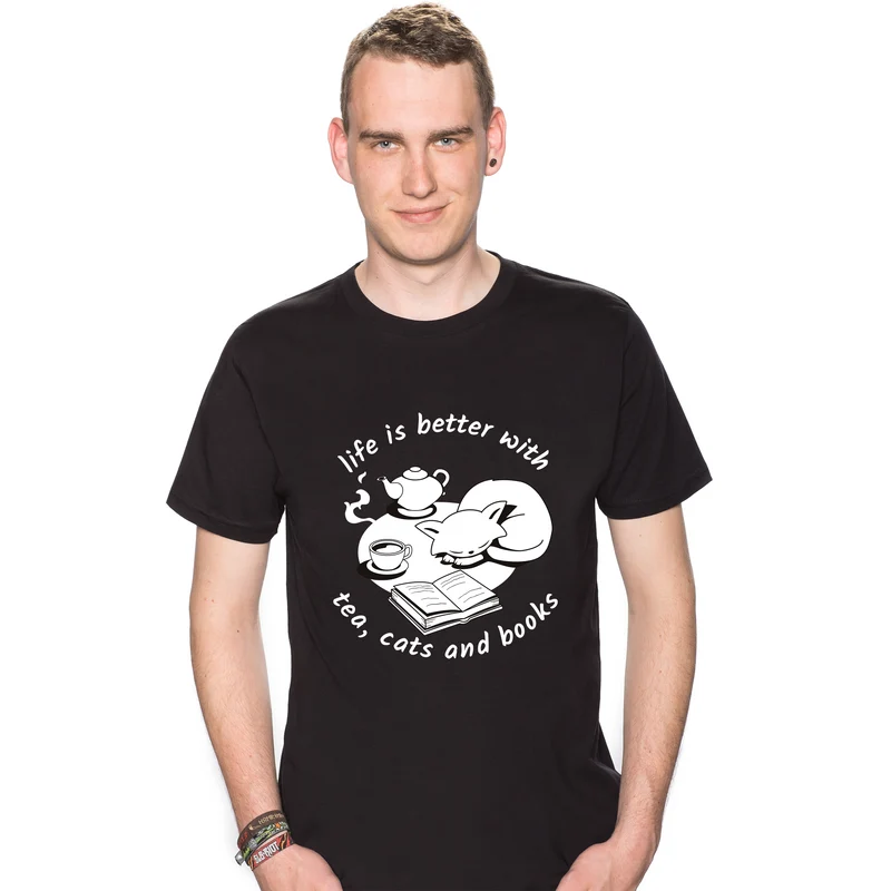 Thé, chats et livres