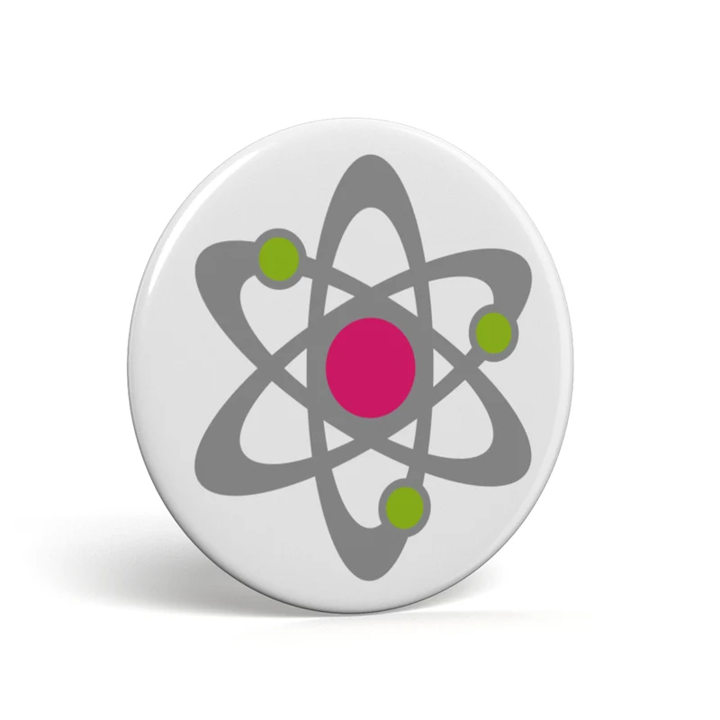 Modèle atomique Geek Button
