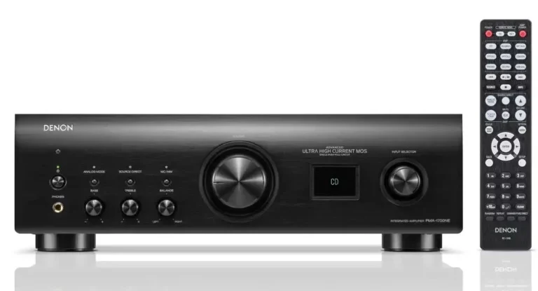 Denon PMA1700HNE - Amplificateur Stéréo Intégré 140Watts/canal, entrée phono, DAC PCM1795